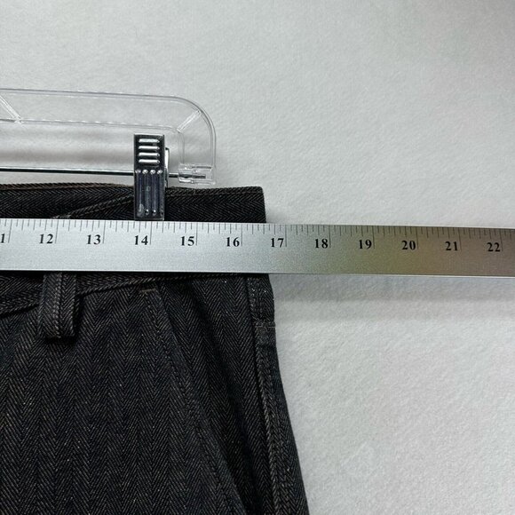 LEVI'S Jeans Mens 32 x 32 Straight Leg Dark Washed Denim Cotton Black - Picture 8 of 9